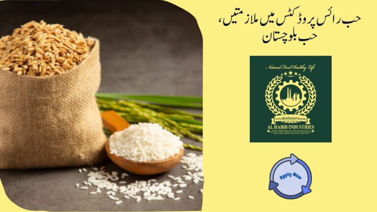 Habib Rice Products Jobs in Hub