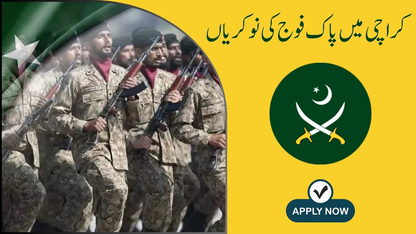 Pakistan Army Jobs in Karachi